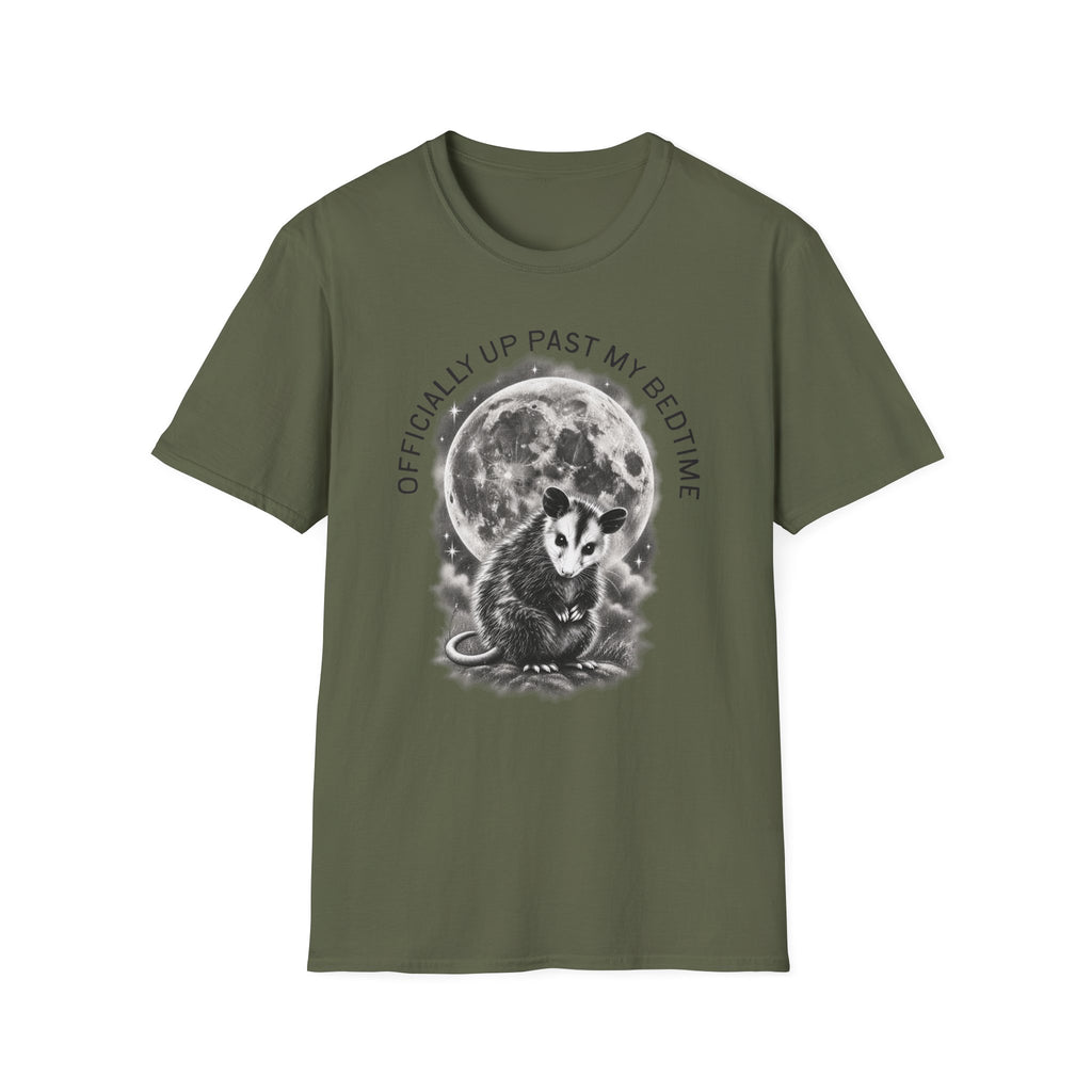 Up Past My Bedtime Possum Tee