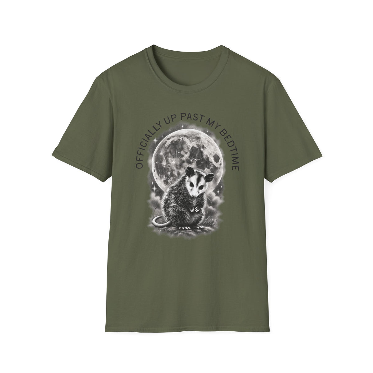 Up Past My Bedtime Possum Tee