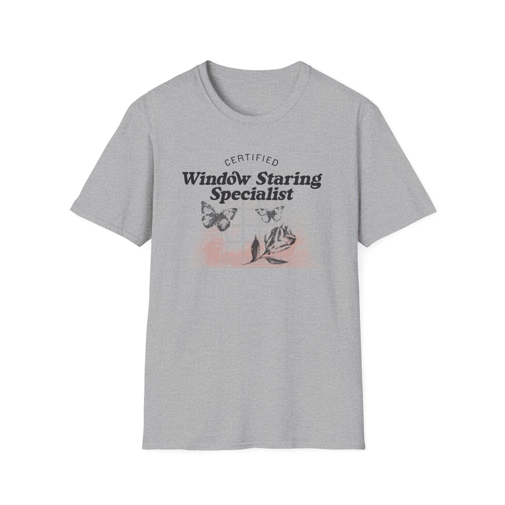 Window Staring Butterfly Tee