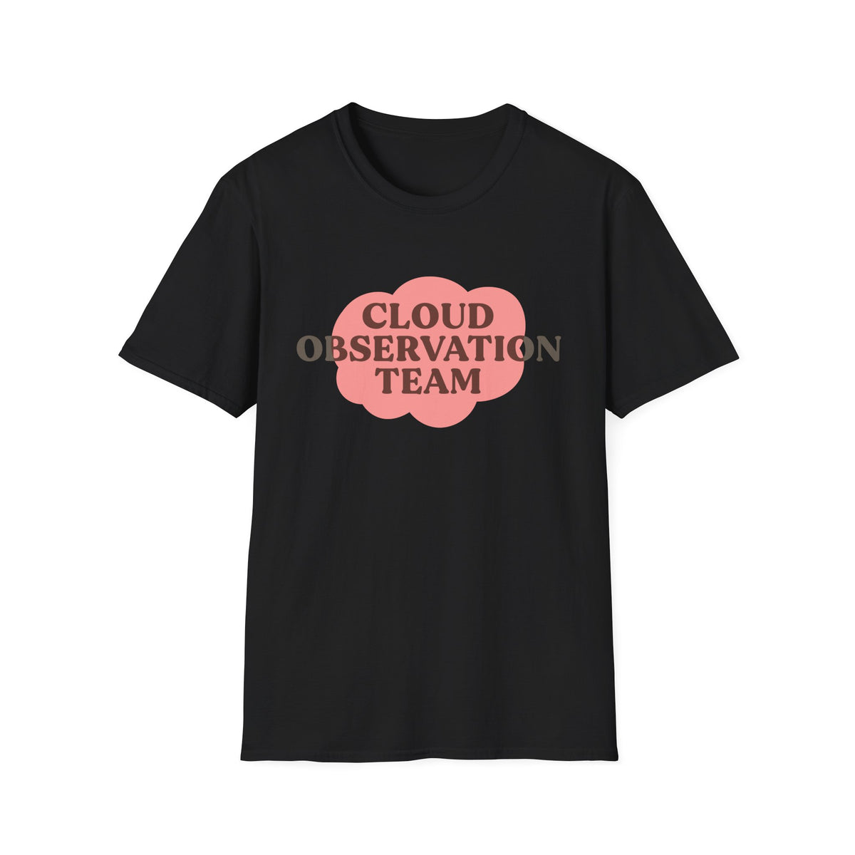 Cloud Observation Pink Tee