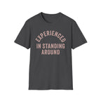 Standing Around Typography Classic Tee