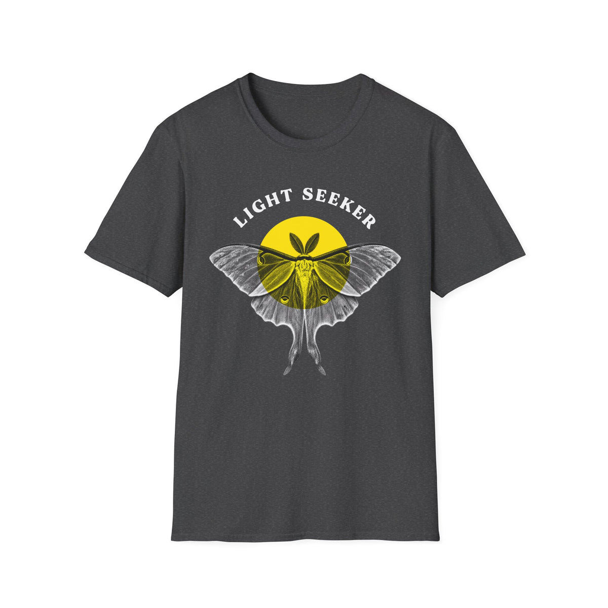 Light Seeker Yellow Moth Tee