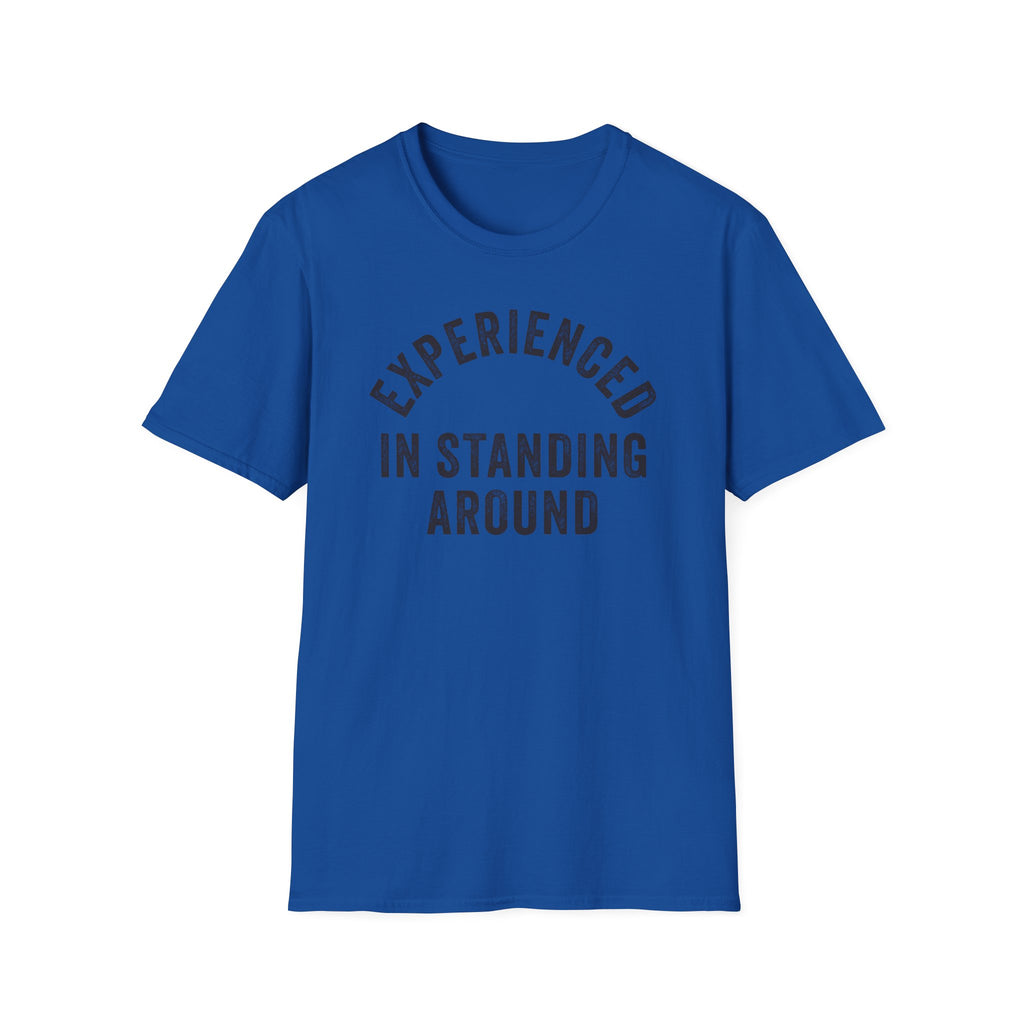 Standing Around Typography Field Tee