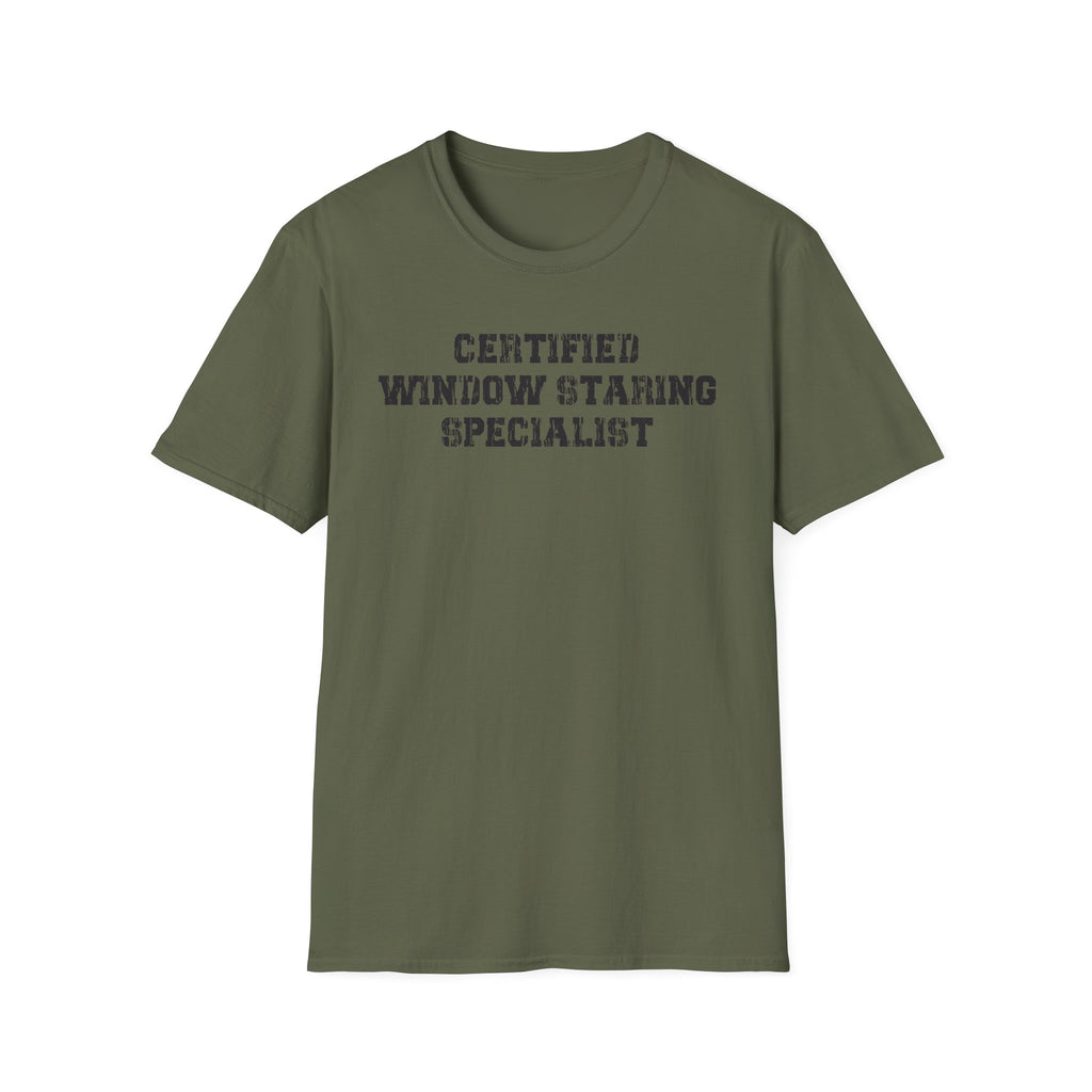 Window Staring Collegiate Tee