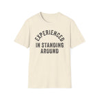 Standing Around Typography Classic Tee