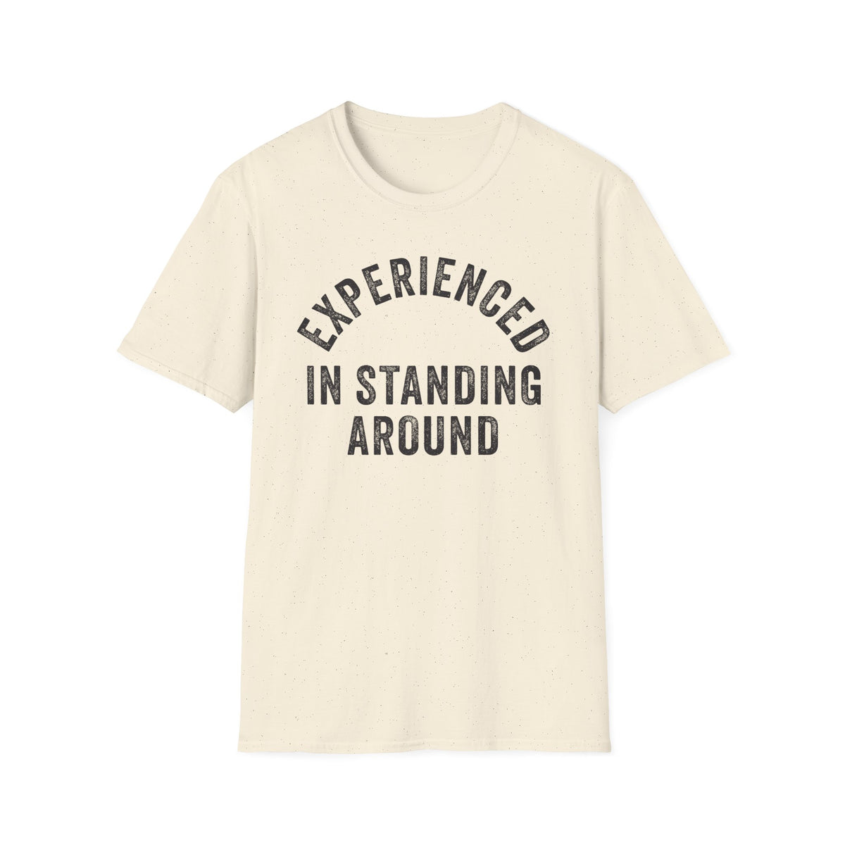 Standing Around Typography Classic Tee