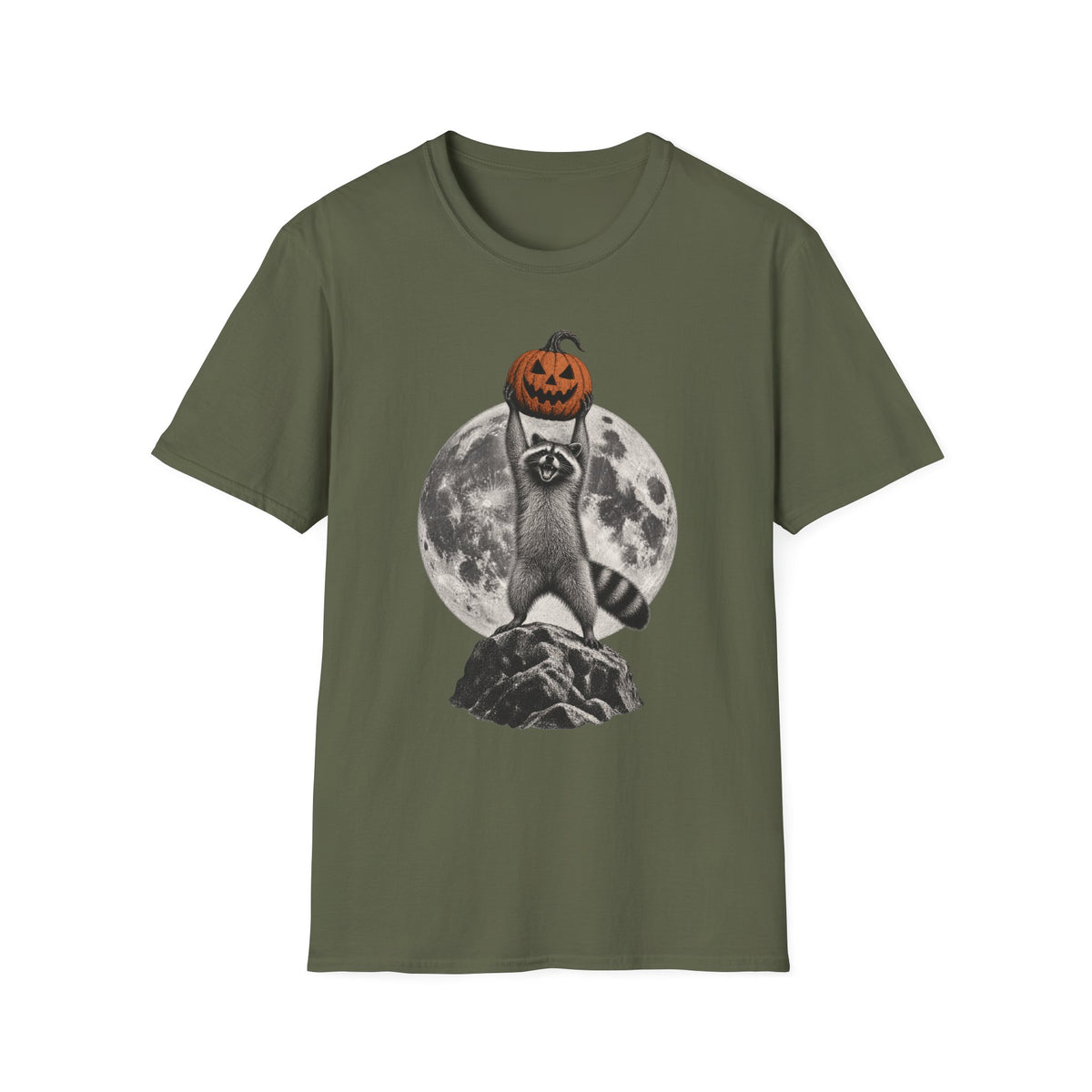 Happy Candy Corn Raccoon Tee