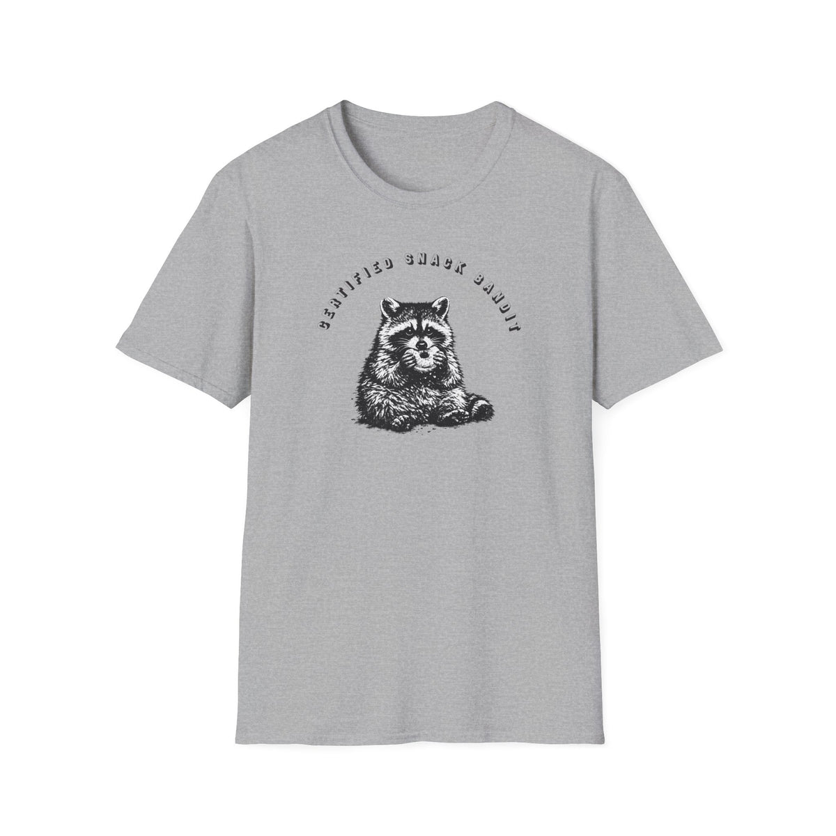 Snack Bandit Raccoon Field Tee