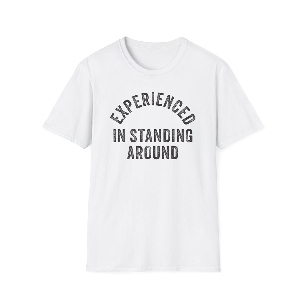 Standing Around Typography Field Tee