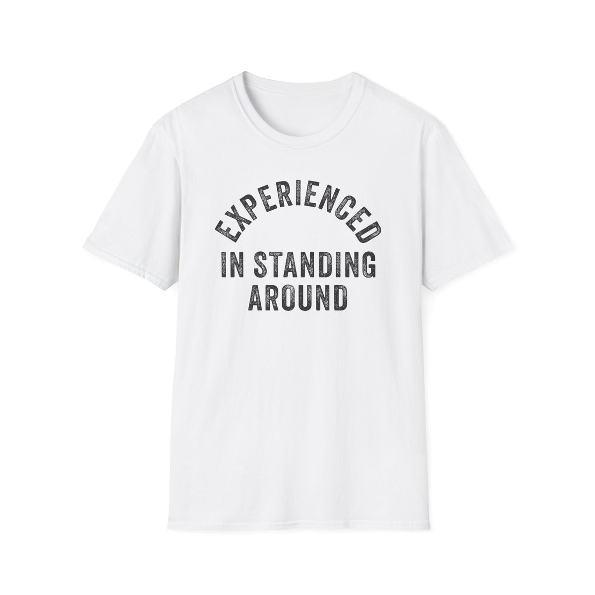 Standing Around Typography Field Tee