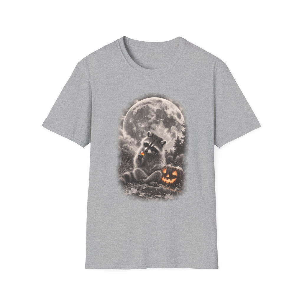 Moonlight Candy Corn Raccoon Tee