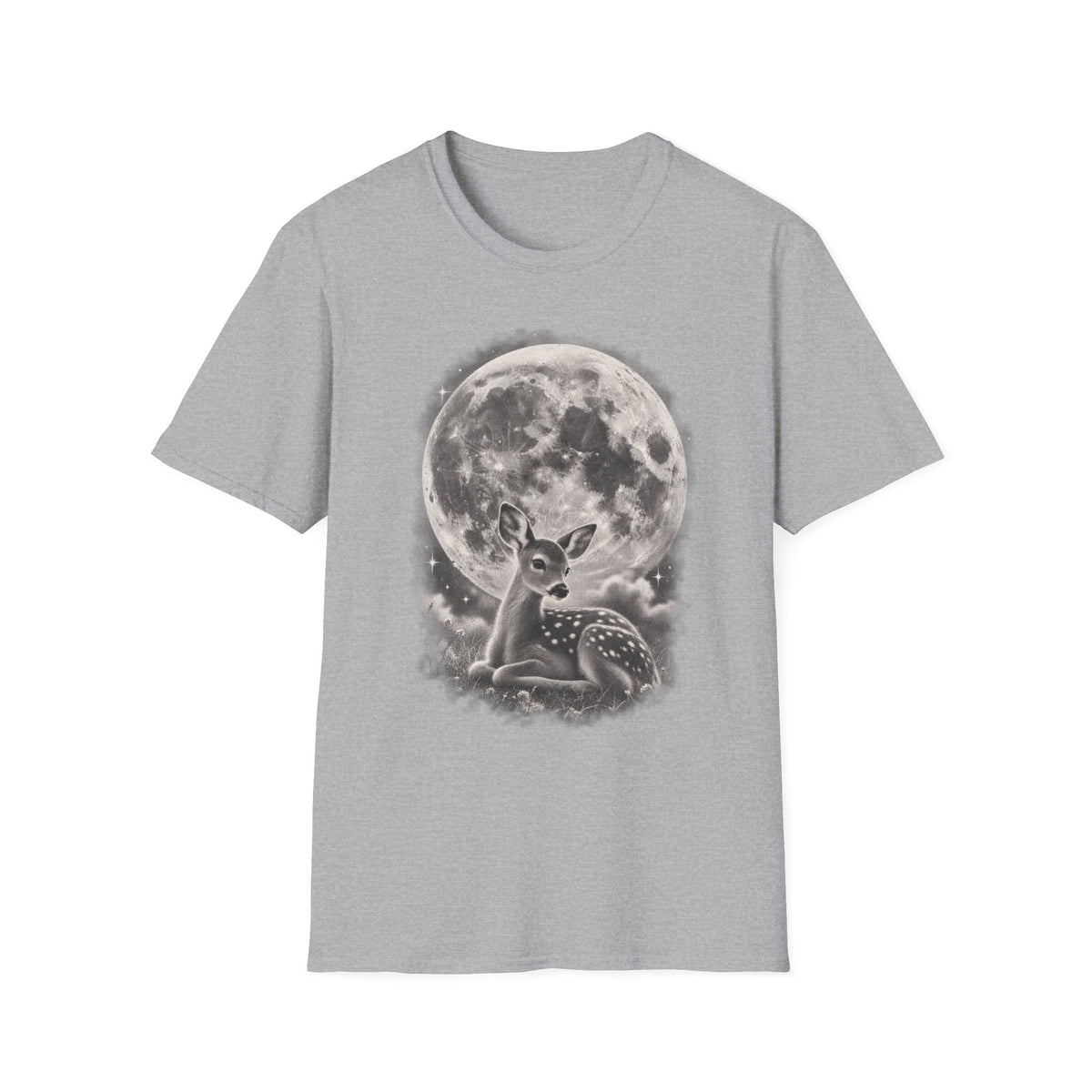 Fawn Halloween Moon Tee