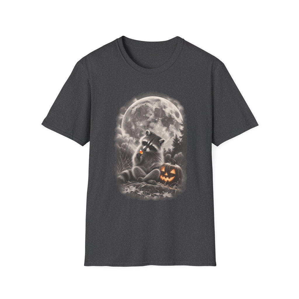 Moonlight Candy Corn Raccoon Tee
