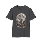 Moonlight Candy Corn Raccoon Tee
