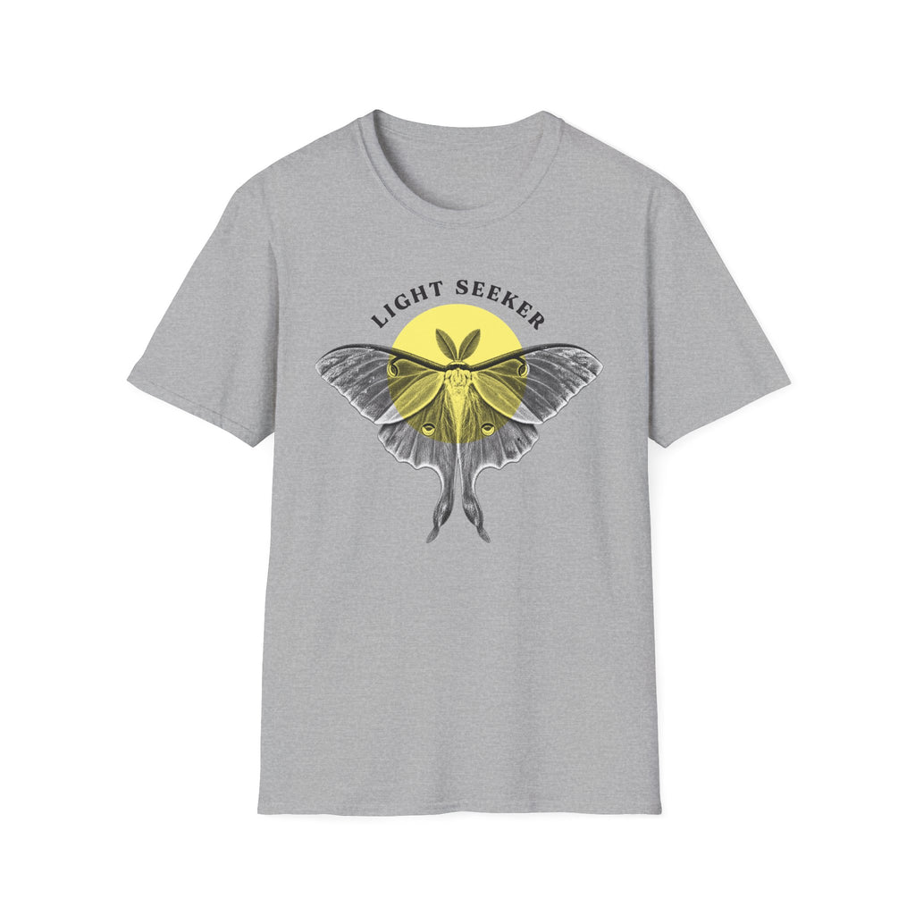 Light Seeker Yellow Moth Tee