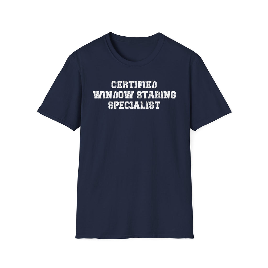 Window Staring Collegiate Tee