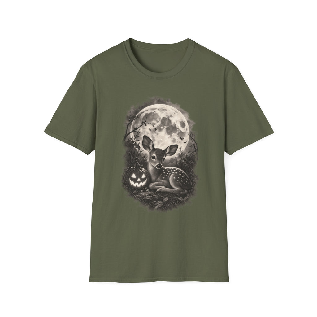 Fawn Moonlight Jack-O-Lantern Tee
