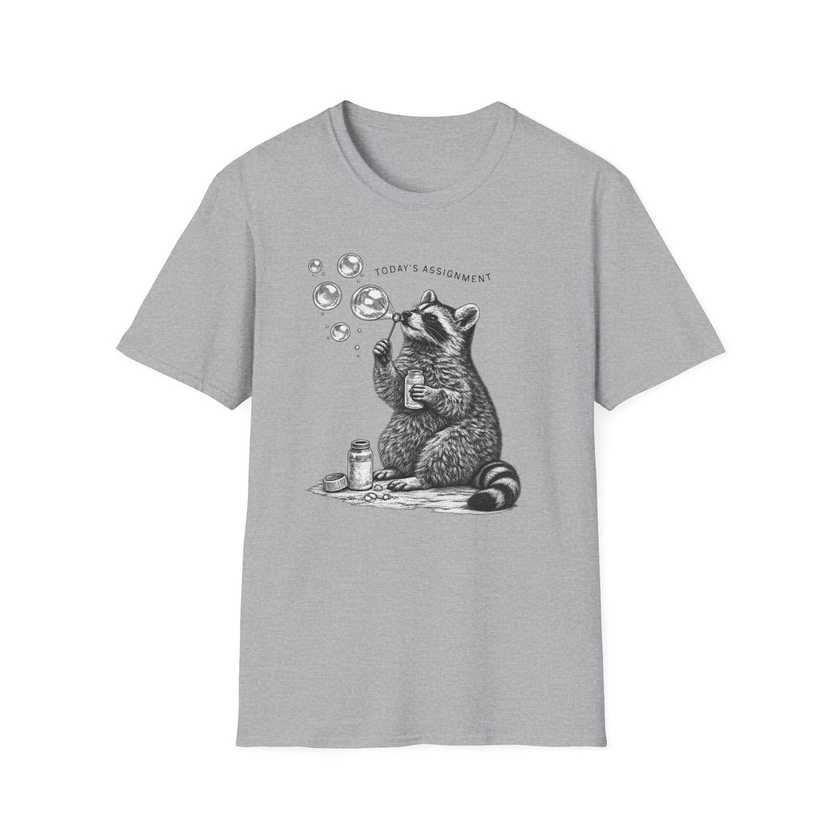 Today's Assignment Blowing Bubbles Tee