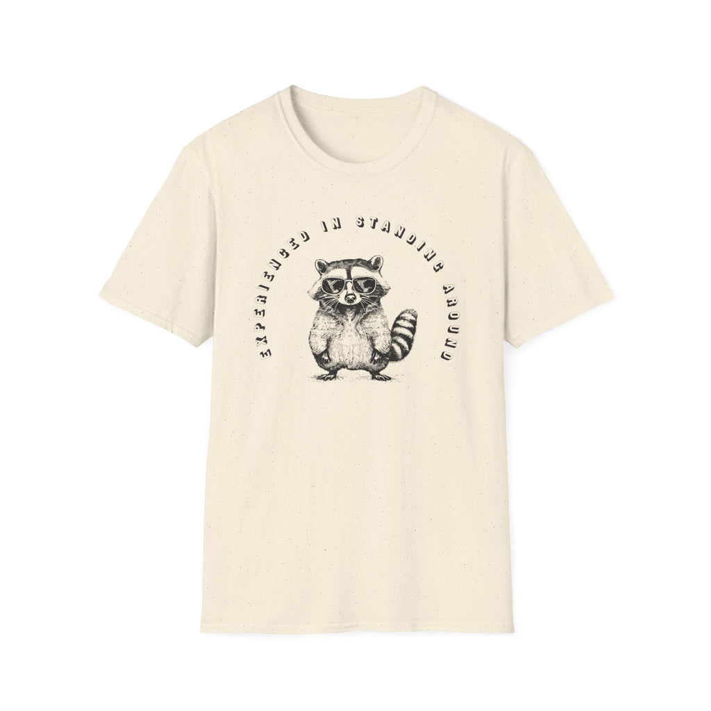 Standing Around Raccoon Classic Tee