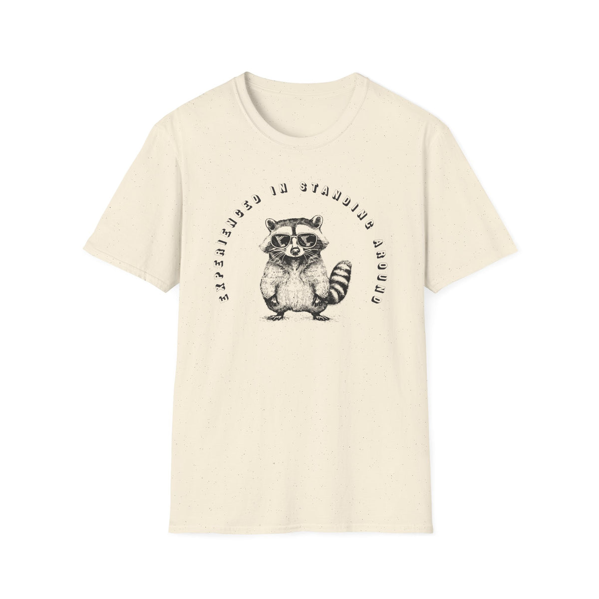 Standing Around Raccoon Classic Tee