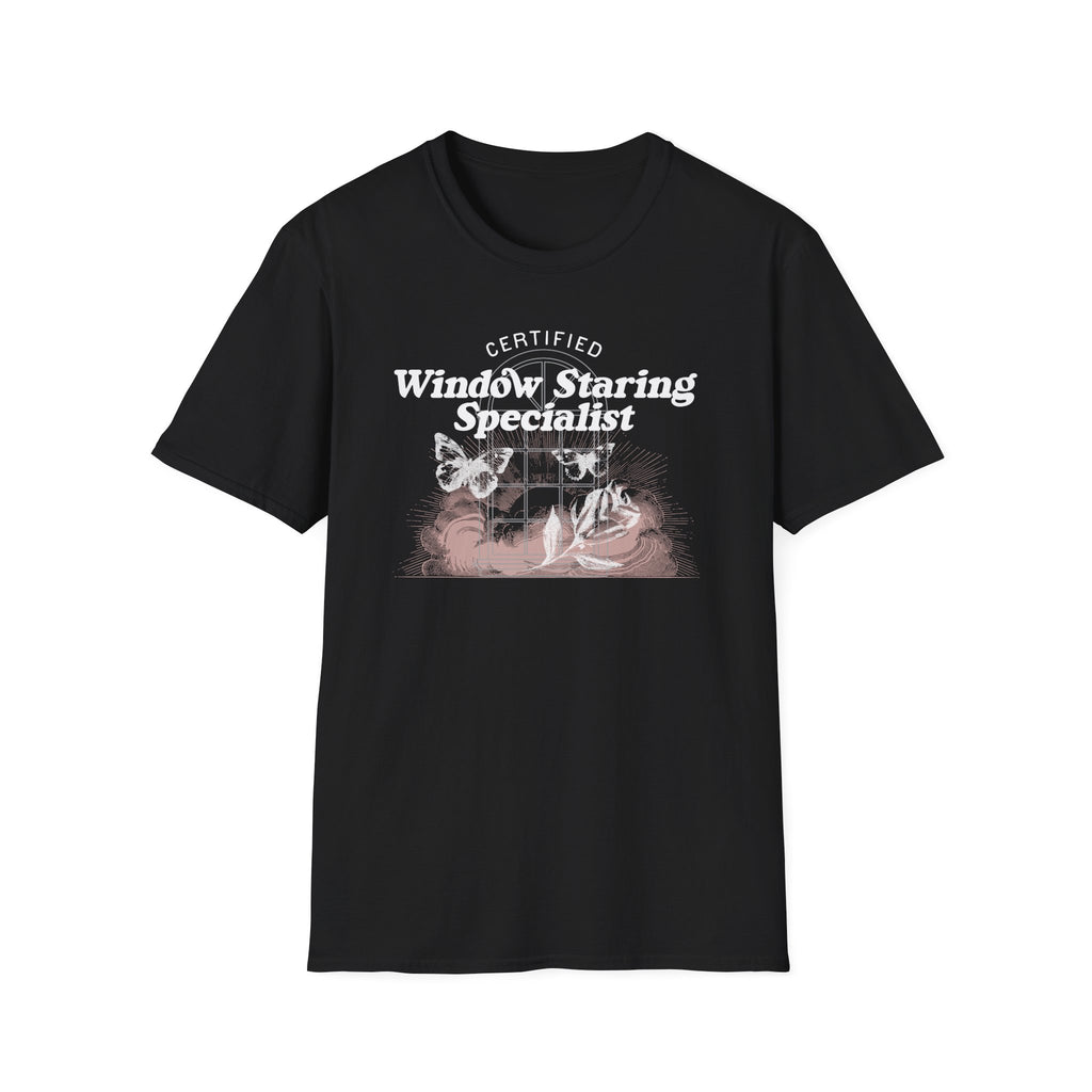 Window Staring Butterfly Tee