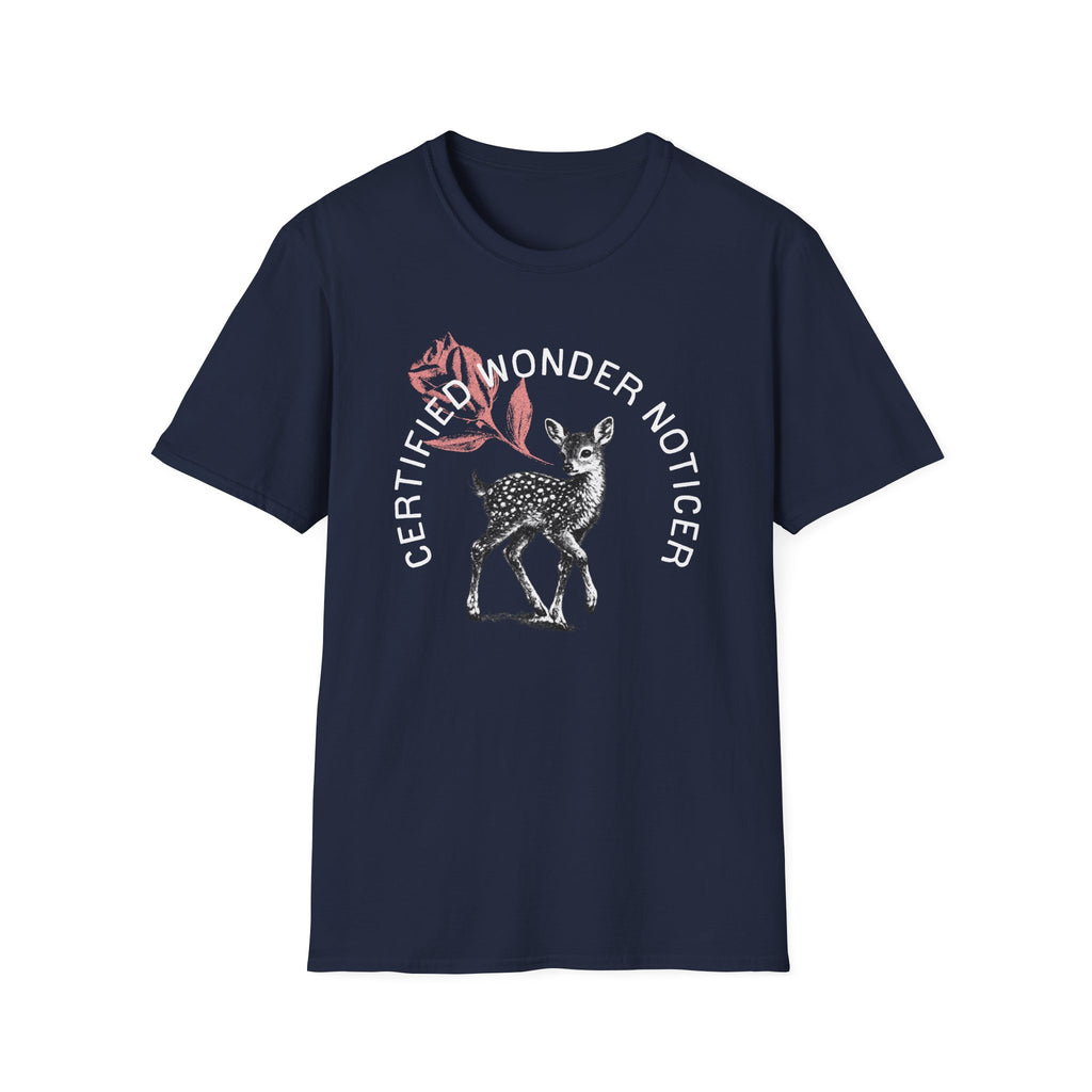 Wonder Noticer Rose Tee
