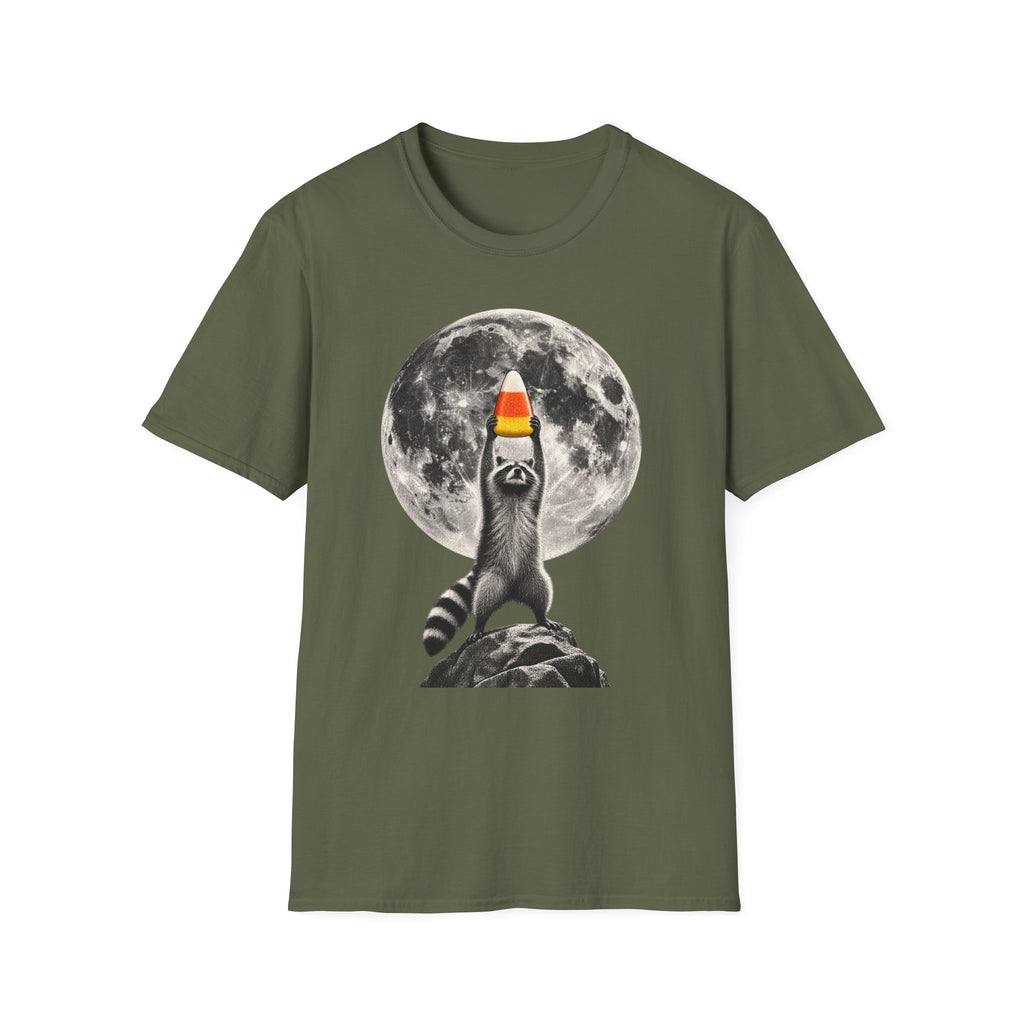 Candy Corn Raccoon Tee