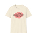 Cloud Observation Pink Tee
