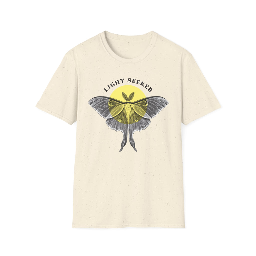 Light Seeker Yellow Moth Tee