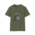 Refuse to Rush Raccoon Field Tee