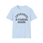 Standing Around Typography Classic Tee