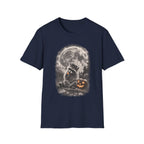 Moonlight Candy Corn Raccoon Tee