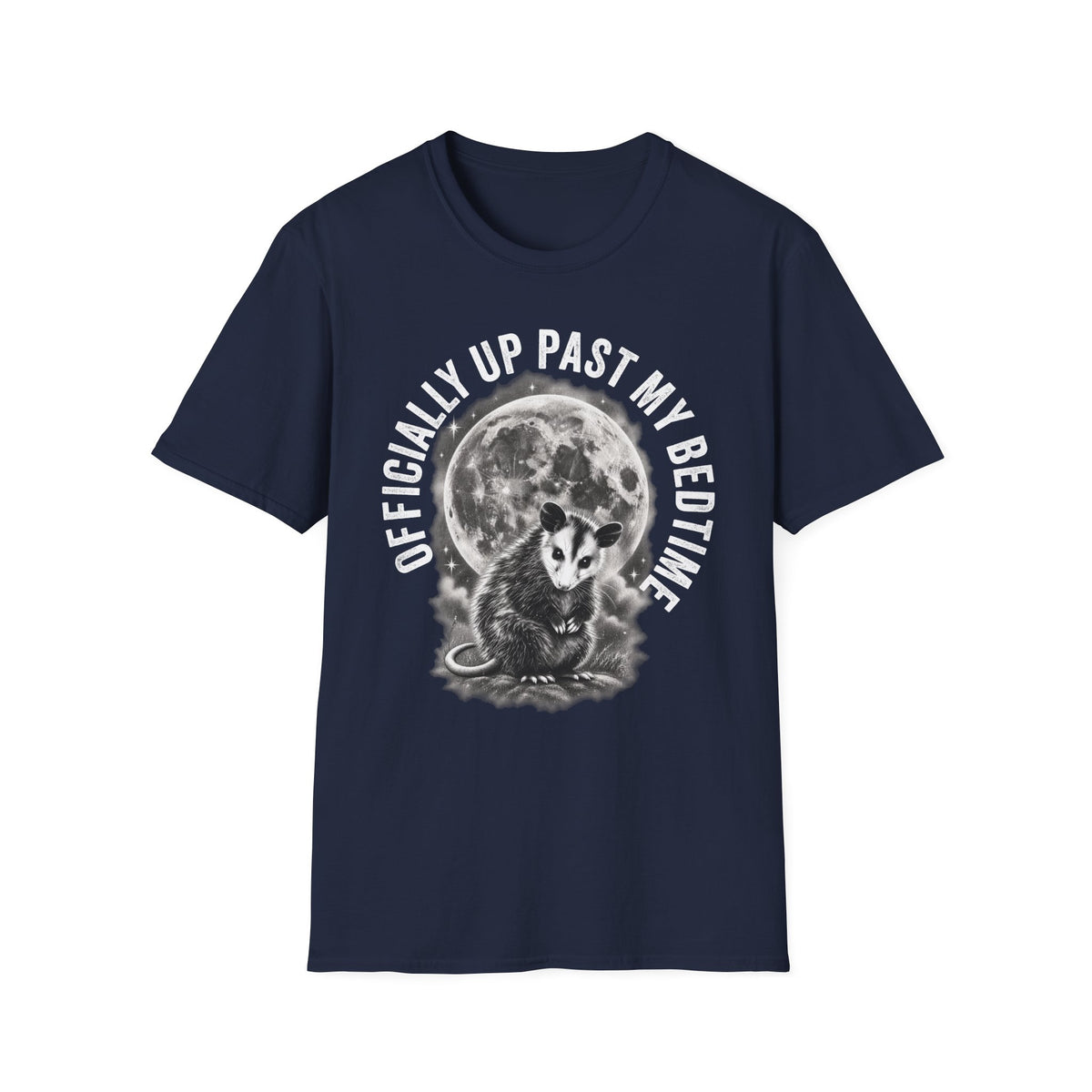 Up Past My Bedtime Moon Tee