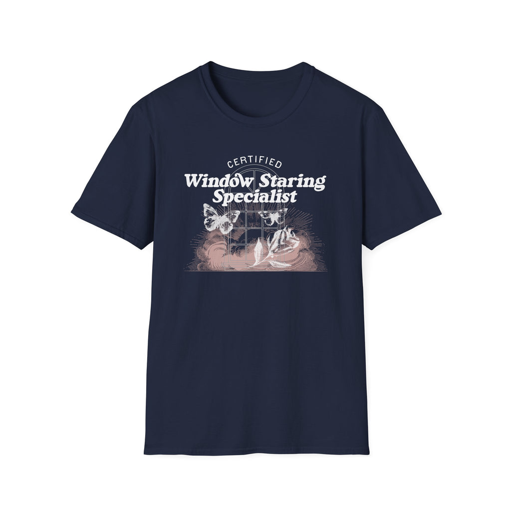 Window Staring Butterfly Tee