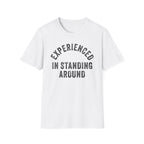 Standing Around Typography Classic Tee