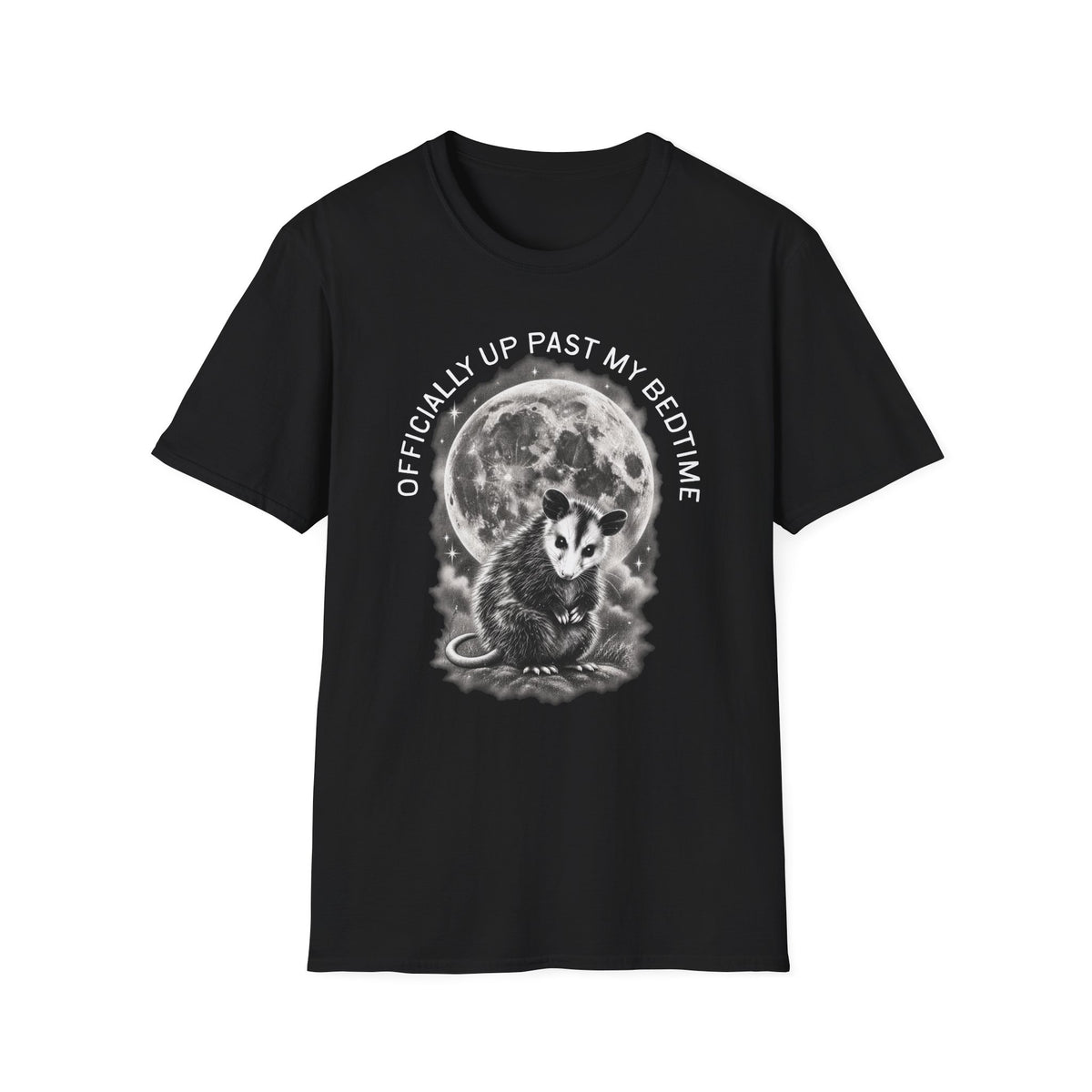 Up Past My Bedtime Possum Tee