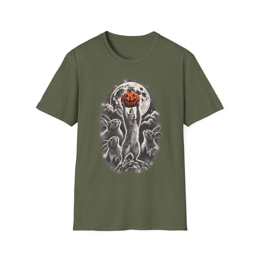 Halloween Bunny Moon Tee