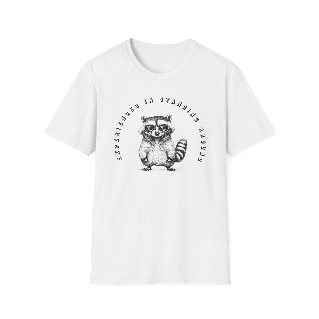 Standing Around Raccoon Classic Tee