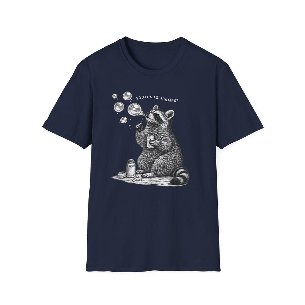 Today's Assignment Blowing Bubbles Tee