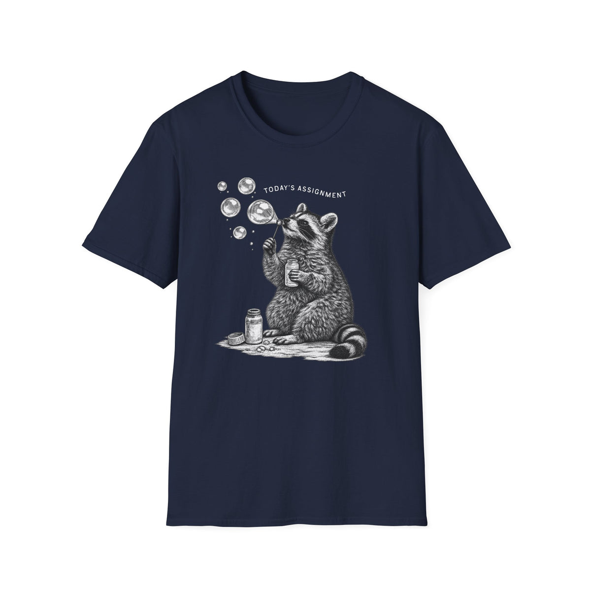 Today's Assignment Blowing Bubbles Tee