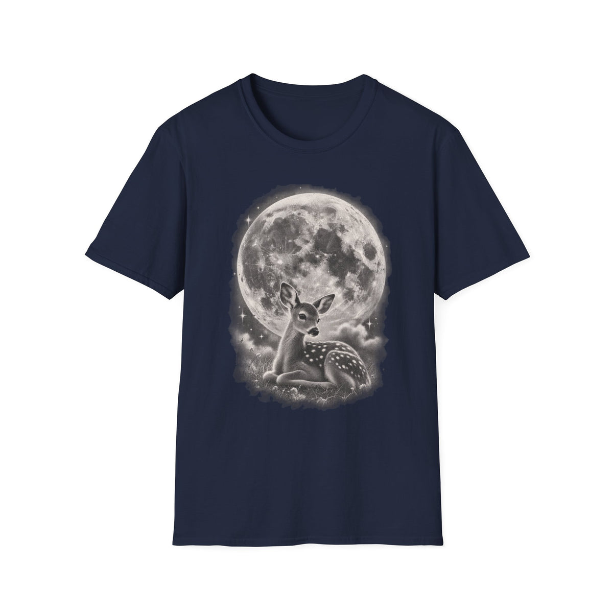 Fawn Halloween Moon Tee