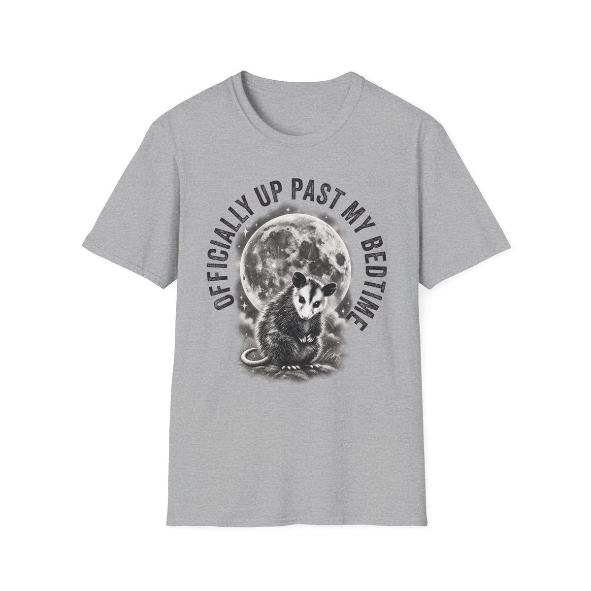Up Past My Bedtime Moon Tee