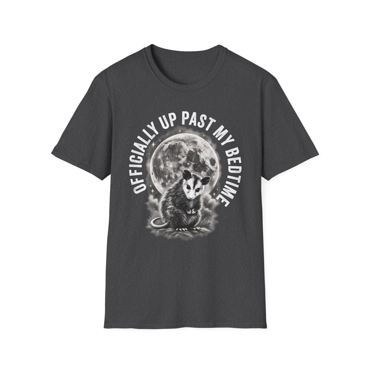 Up Past My Bedtime Moon Tee