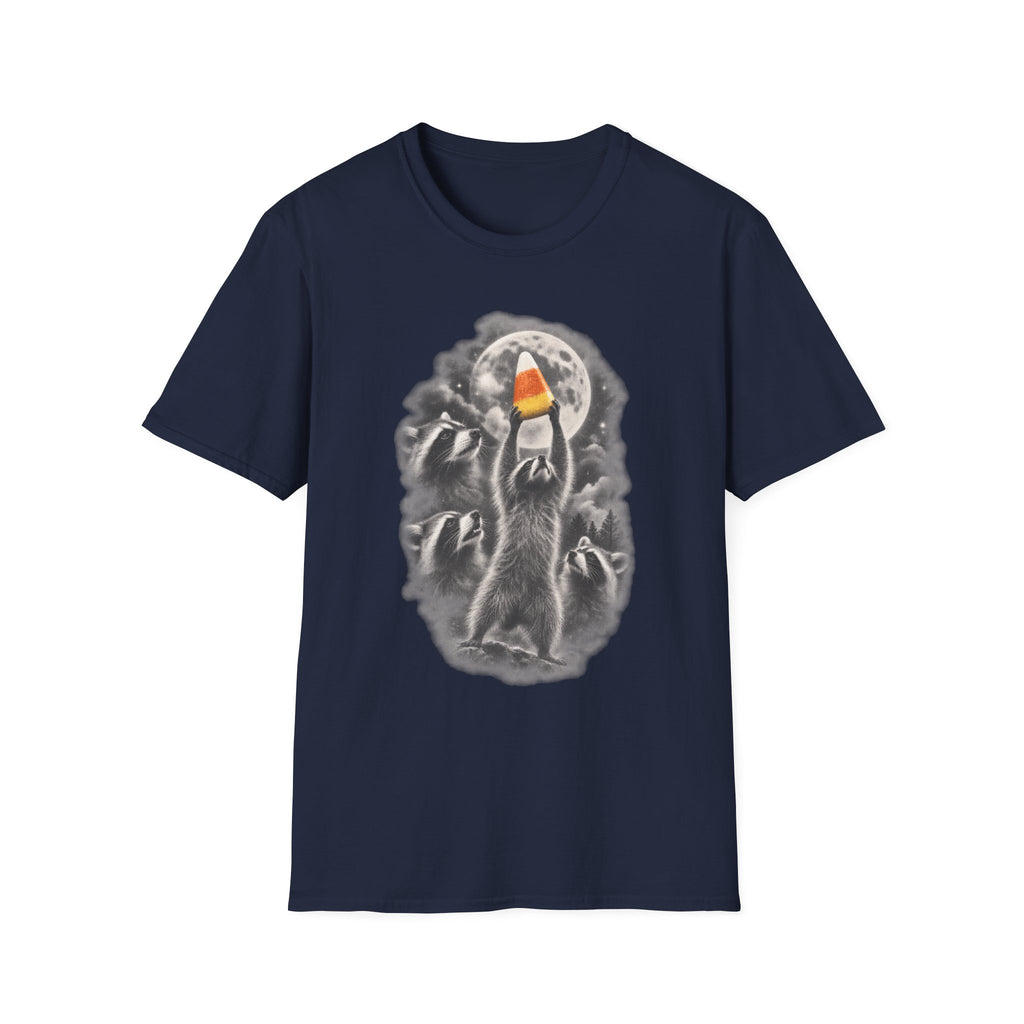 Candy Corn Raccoons Tee