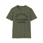 Standing Around Typography Classic Tee
