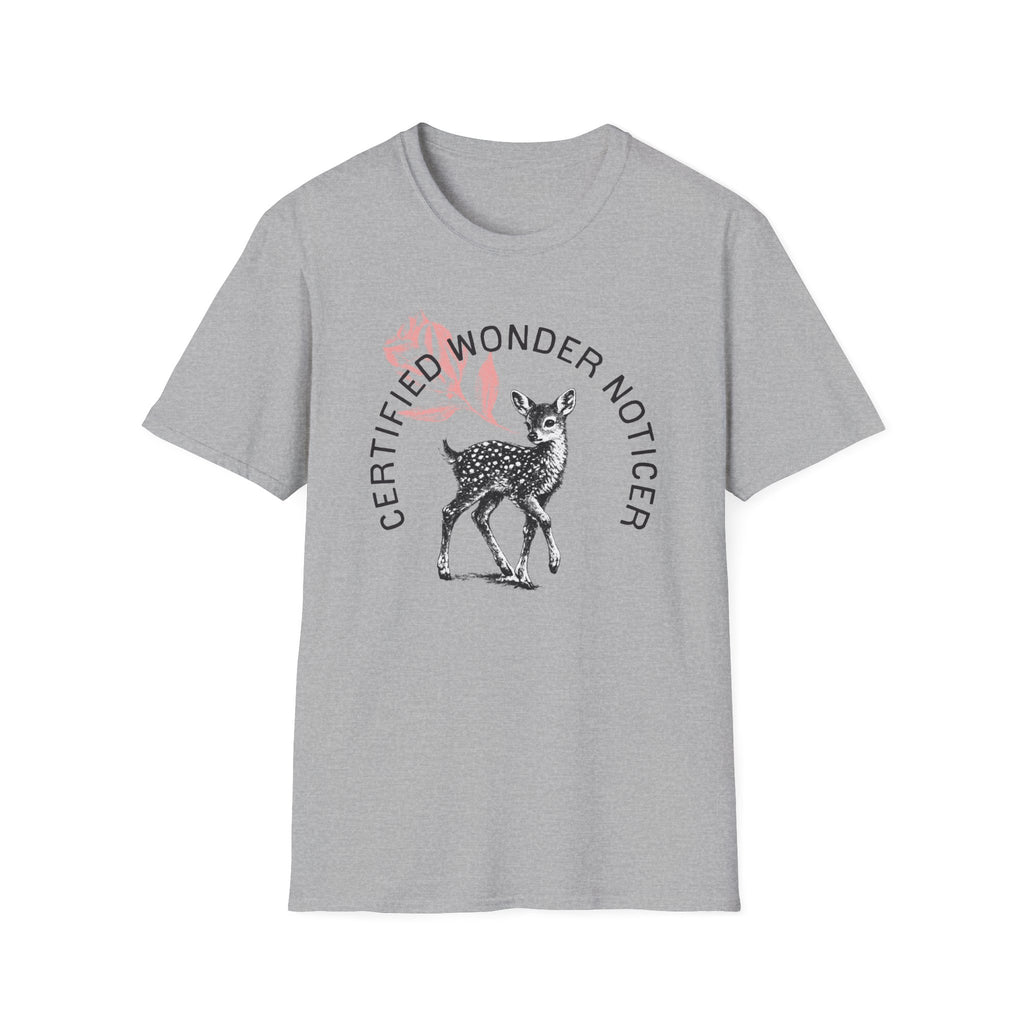 Wonder Noticer Rose Tee