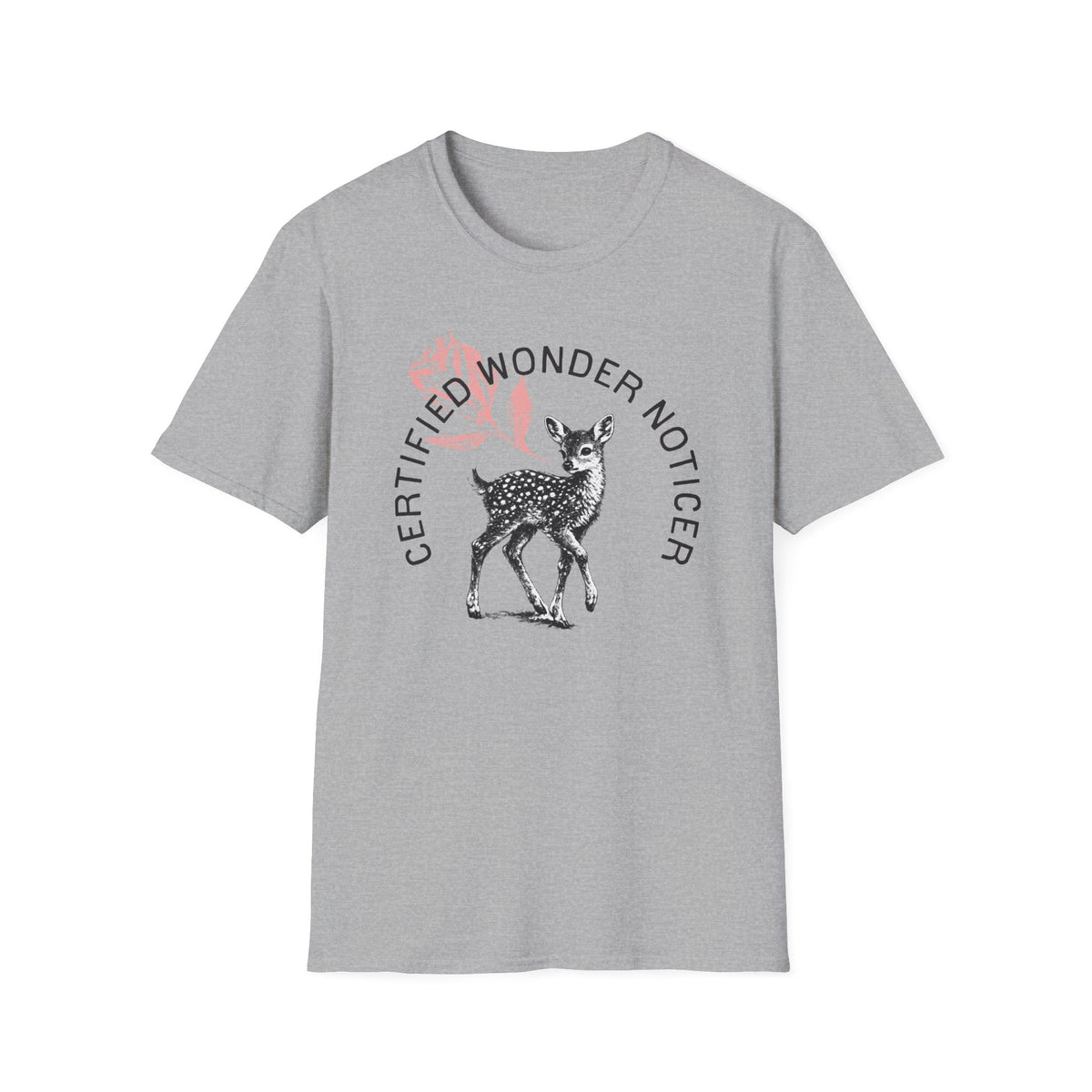 Wonder Noticer Rose Tee