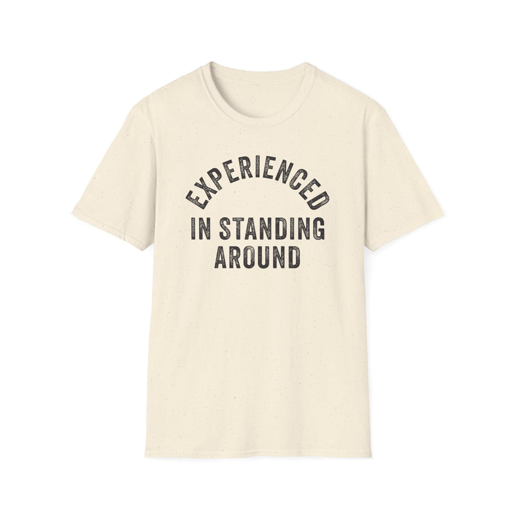 Standing Around Typography Field Tee