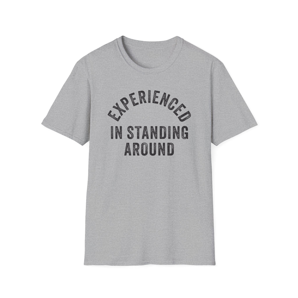 Standing Around Typography Field Tee
