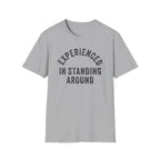 Standing Around Typography Field Tee